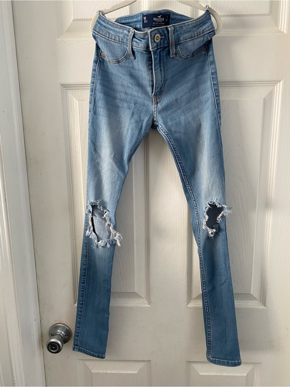 Young girls Hollister Mid Rise Legging Jeans  size 0R W24 L28